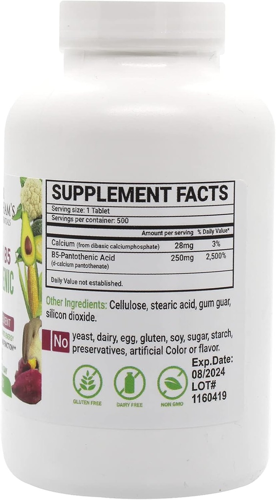 peters-choice-b5-pantothenic-acid-250mg-tablets-500-count-energy-support-supplement-02-peters-choice-b5-pantothenic-acid-250mg-tablets----3.jpg