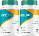 (2 Pack) Natural Calm Pro 5 Supplement Capsules - Advanced Formula for Relaxation - 2 Bottle Pack