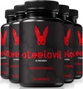NutraRize Steelovil Pills (5 Pack) - Natural Energy Booster and Overall Health Support Supplement (300 Capsules)