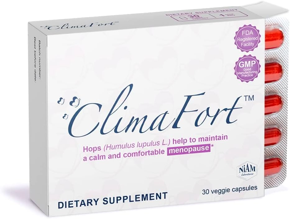 Menopause Support Capsules for Women - Dietary Supplement for Hormone Balance