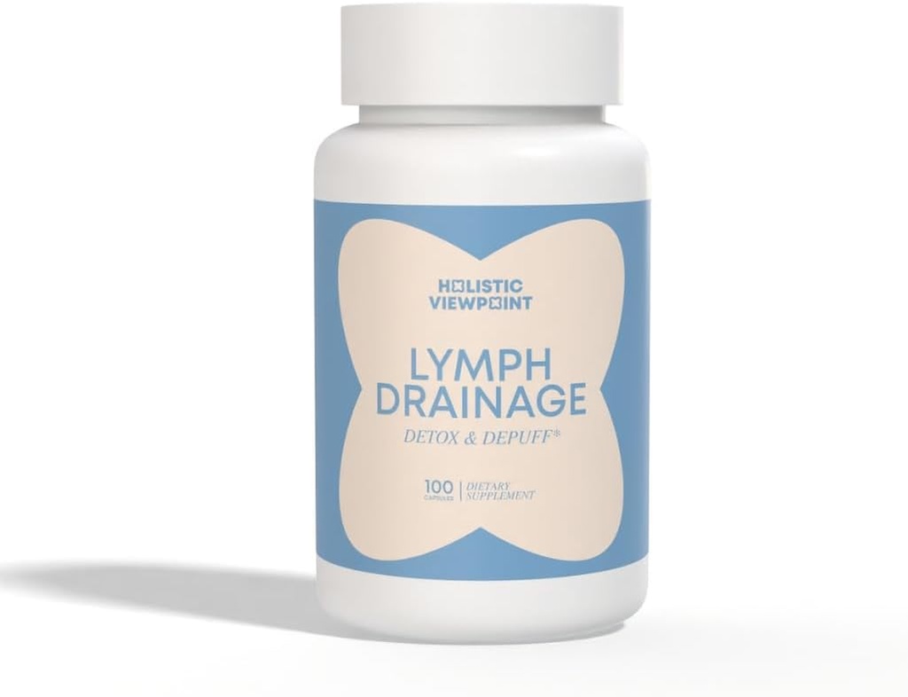 Advanced Holistic Lymph Drainage Supplement for Detox, Puffiness, and Bloating