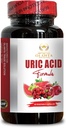 Natural Uric Acid Vitamins for Men and Women - Kidney Support Supplement with Celery Seed and Citric Acid - 60 Capsules