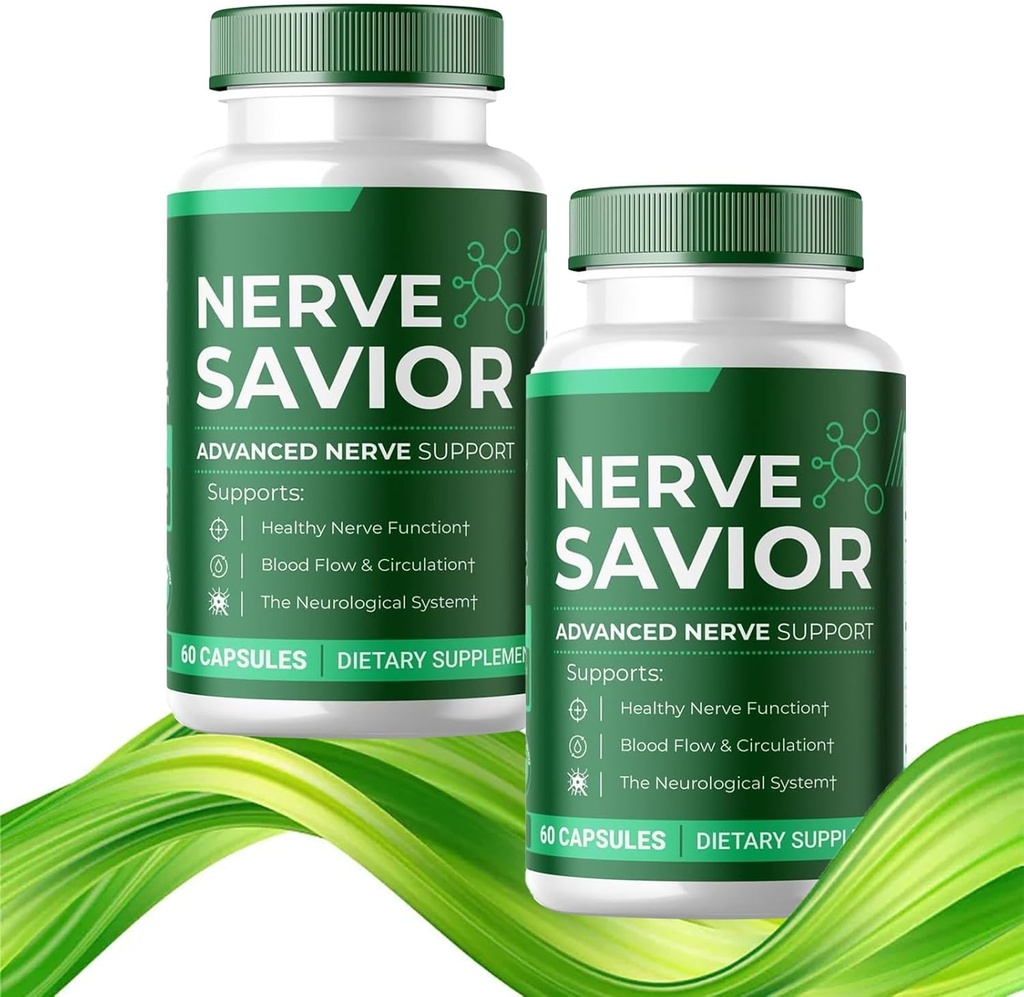 Advanced Nerve Savior Support Formula - 2 Piece Set for Nerve Health