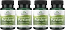 4 Pack Swanson Full Spectrum Purslane 400mg 60 Veg Capsules - Natural Antioxidant Support