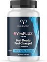 Promescent VitaFLUX Nitric Oxide Supplements for Men, Fast Acting Male Enhancing Pills for Stamina, Size & Performance, L-Arginine L-Citrulline L-Carnitine (30 Servings)
