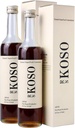 KOSO 5-Day Cleanse Enzyme Drink with Probiotics & Prebiotic - 100+ Vegetables & Fruits - Supports Digestion, Gut Health, Detox - 16oz x 2