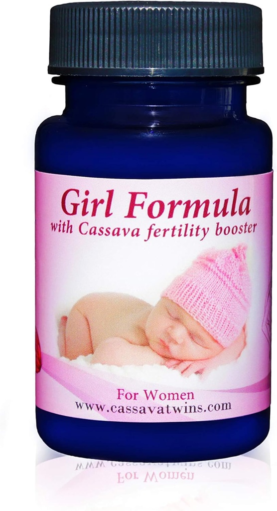 Cassava Twins Baby Girl Formula with Cassava Fertility Booster - Natural Solution for Women (1)