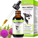 Liver Support Supplement for Dogs - Onznoz Milk Thistle with Curcumin, Omega 3 EPA, and Wild Alaskan Salmon Oil - Immune & Hepatic Support for Pets