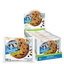 Lenny & Larry's Chocolate Chip Soft Baked Complete Cookie Snack Size - Vegan, Non-GMO, 8g Plant Protein - 2 oz (Pack of 12)