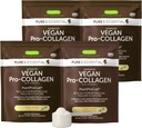 Igennus Vegan Vanilla Collagen Peptide Powder with Vitamin C - Non GMO Plant Based Booster - 140 Servings