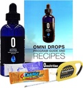 Omni Drop Program Bundle with 4 oz Omni Drops, Vitamin B12, Program Guide, Samples, and Carabiner Tape Measure