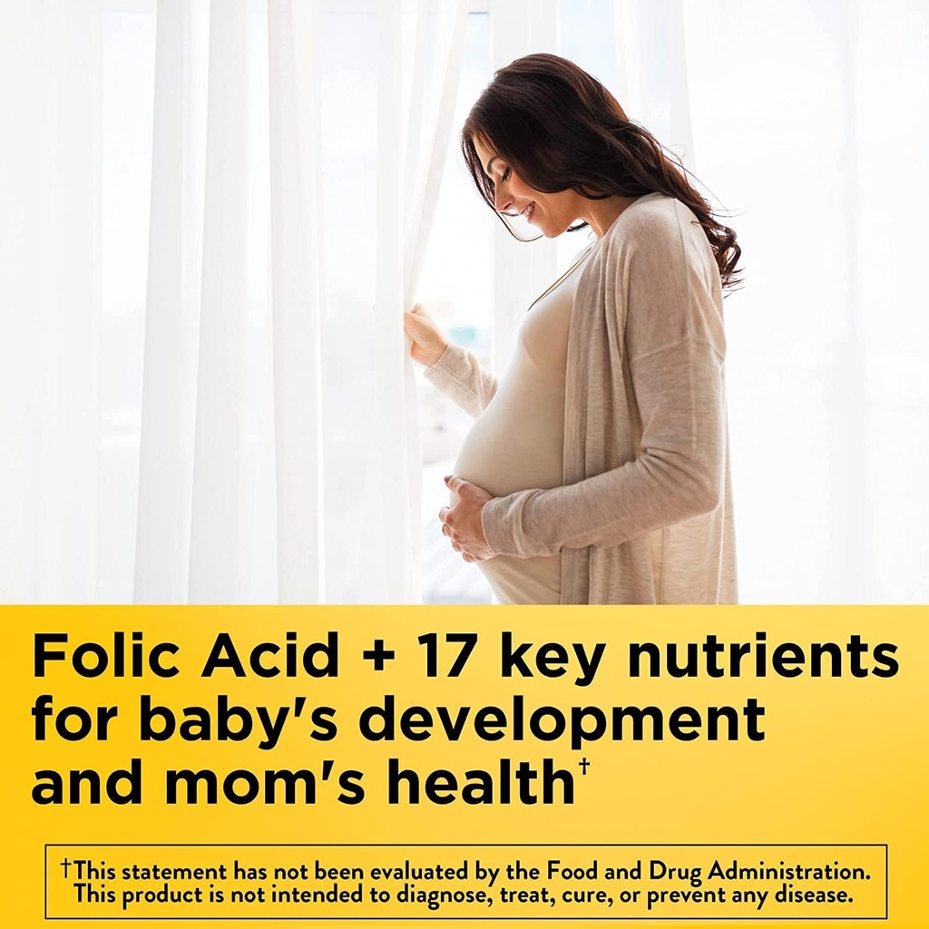 90-Count Nature Made Prenatal Vitamins for Healthy Pregnancy