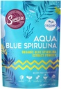 Organic Aqua Blue Spirulina Powder - 2 oz Bag - Gluten-Free, Non-GMO, Plant-Based - Ideal for Food Coloring, Baking, Drinks, Smoothies