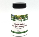 Daily Manufacturing OPC & Citrus Bioflavonoids Capsules - Grape Seed & Pine Bark Extracts - 60 Vegetarian Capsules
