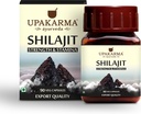 Upakarma Ayurveda Shilajit Capsules - 1000mg for Strength & Stamina - 90 Capsules, 45 Day Supply - Natural Immune Support & Trace Minerals