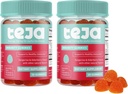 TEJA Immunity Gummy Vitamins: Daily Support for Teens & Adults with Vitamins C, D, Zinc - 30 Gummies (2 Pack)