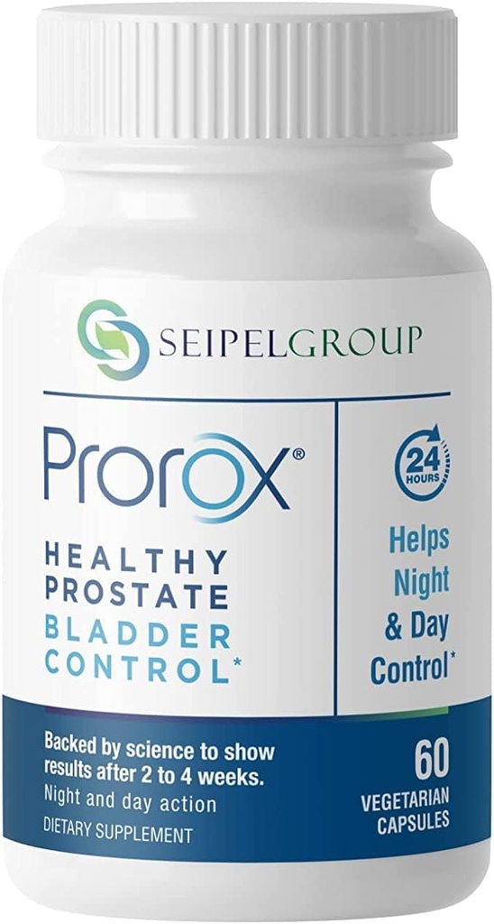 Prostate Support Supplement for Men with Saw Palmetto, Promotes Bladder Health, Reduces Urgency, 60 Veg Capsules