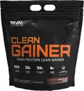 Rivalus Clean Gainer Chocolate Fudge 10 lb - Lean Mass Gainer with Premium Proteins, Complex Carbs, Quality Lipids - No Banned Substances, USA Made
