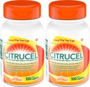 200 Citrucel Caplets Fiber Therapy for Occasional Constipation Relief - Pack of 2