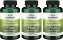 Chasteberry Fruit Supplement for Women's Health - Menopause & Menstrual Support - Promotes Balance & Healthy Skin - 120 Capsules, 400mg - Pack of 3