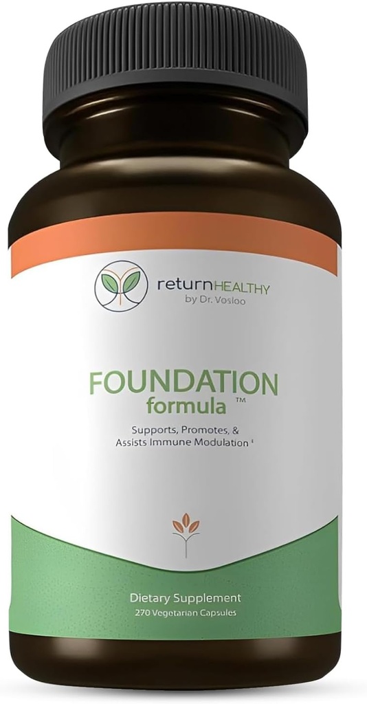 270 Capsules of Non-GMO Immune Support Supplement with Japanese Knotweed Root, Cat's Claw, Milk Thistle, and Resveratrol - Vegetarian Formula for Healthy Foundation