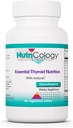 Nutricology Thyroid Nutrition with Iodoral - 60 Count Thyroid Support Supplement for Men & Women, Iodine Complex for Thyroid Health