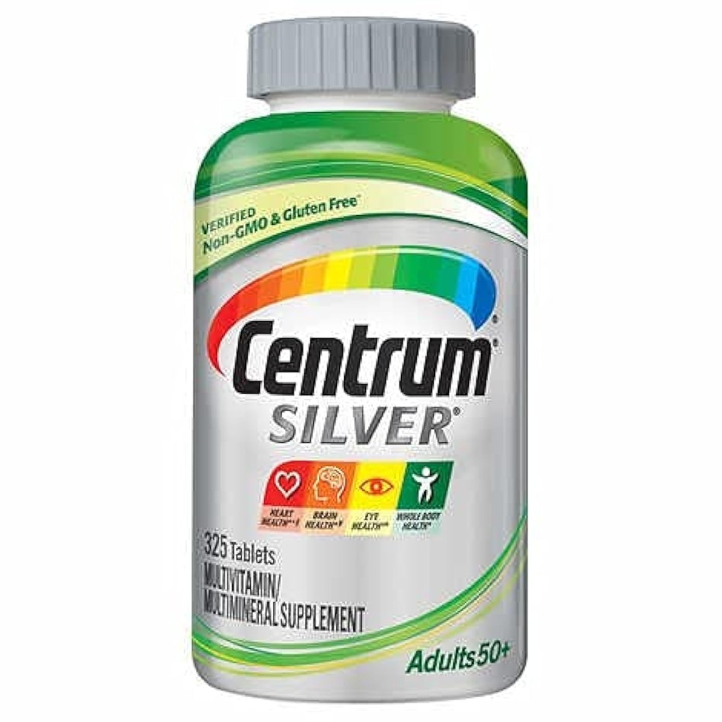 Centrum Silver 50+ Adult Multivitamin, 325 Tablets