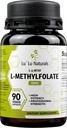 Lu'Lu Naturals L-Methylfolate 15mg Optimized and Activated Folic Acid. 90 Veggie Caps Methyl Folate, L-5-mthf