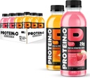 Protein2o 20g Whey Protein Isolate Infused Water Variety Pack with Electrolytes - Sugar Free, Gluten Free, Lactose Free - Ready To Drink Sports Drink (12 Pack, 16.9 oz Bottle)