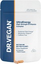 DR.VEGAN UltraEnergy B Vitamin Complex Capsules - Vegan Friendly, High Strength Formula with B12, Choline, Biotin, Folate - 30 Count