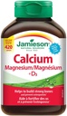 High Potency Jamieson Calcium Magnesium Vitamin D3 Supplement, 420 Tablets