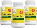 Terry Naturally Curamin Capsules, 360 Count - Natural Pain Relief Supplement with Curcumin, Boswellia, DLPA & Nattokinase - Non-GMO, Vegan, Gluten Free - 120 Servings per Bottle