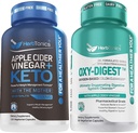 Apple Cider Vinegar Plus Keto BhB Salts with OxyDigest Bundle by Herbtonics