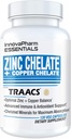 InnovaPharm Zinc and Copper Chelate Capsules - 120 Vegetarian Capsules