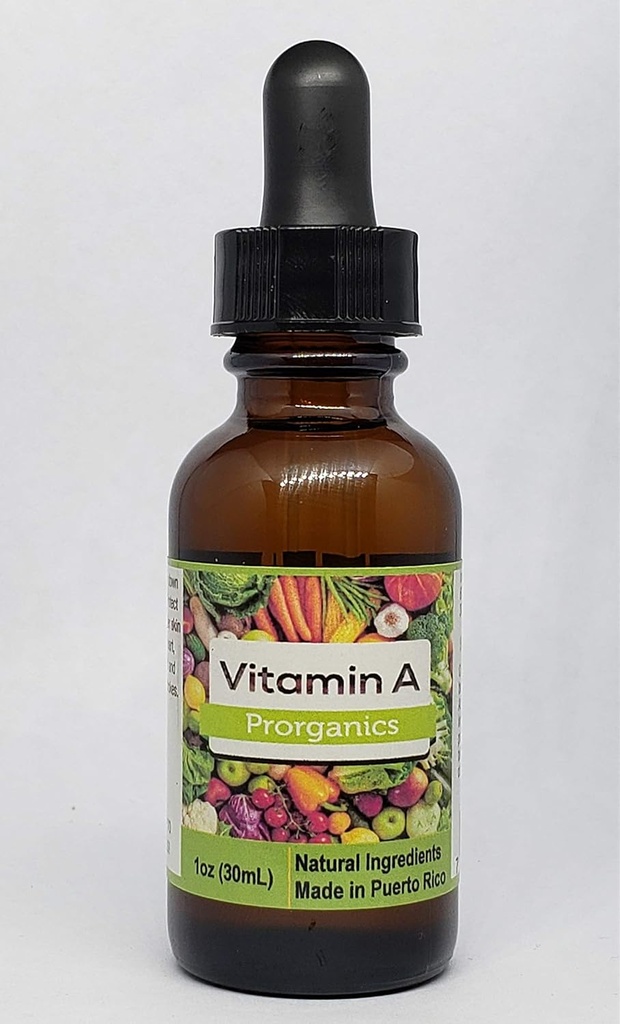Prorganics 1oz Liquid Vitamin A: Rare Organic Supplement