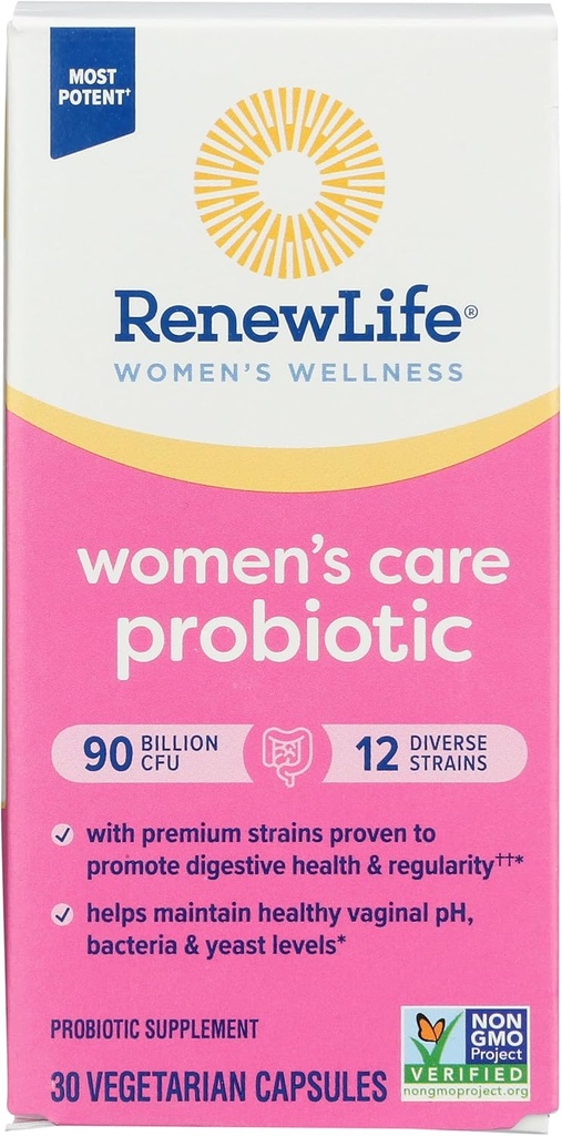 Renew Life Women's Ultimate Flora Probiotic 90 Billion CFU Supplement