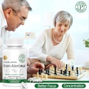 Plantonin Brain Alert Supplement with Citicoline and Bacopa Monnieri for Improved Cognitive Function and Mental Clarity