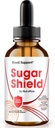 NutraRize Sugar Shield Drops - Maximum Strength Blood Support Liquid Supplement with Natural Blend Complex - Official Gotas Reviews - 30 Servings