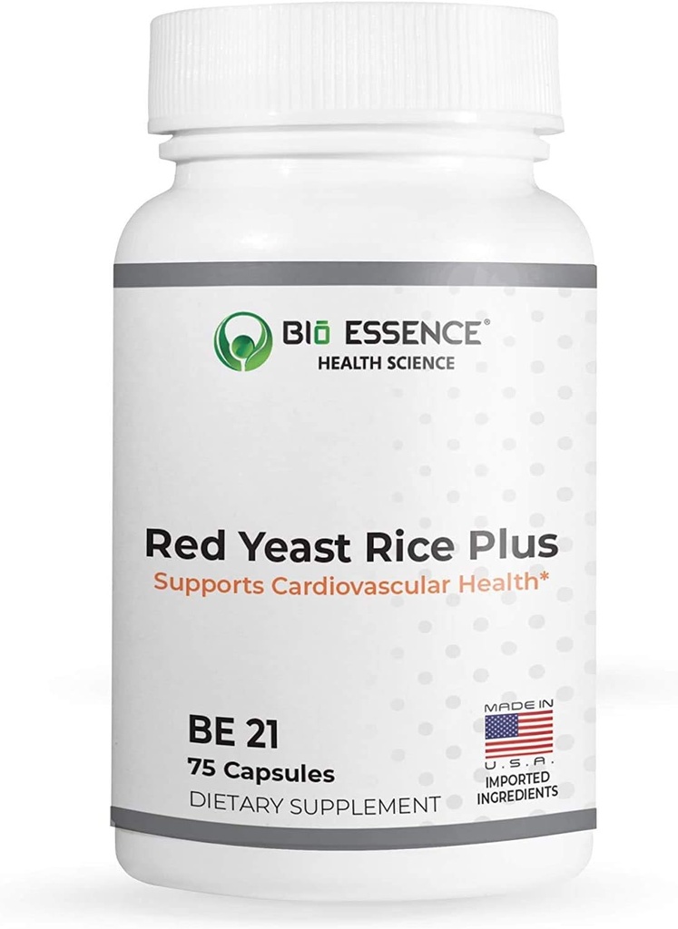 Red Yeast Rice Plus Dietary Supplement - 1 Pack by Bio Essence
