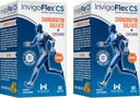 INVIGOFLEX Chondroitin Sulfate & Turmeric Curcumin Joint Supplement for Knee, Hand, Back & Hip - Non GMO, Premium Quality - 2 Pack