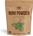 Organic Noni Powder 8 oz | 227g (0.5 lb) | Ideal for Smoothies & Juices | No Preservatives | Gluten Free | 45 Servings