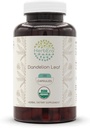 Organic Dandelion Leaf Capsules - 500mg, 120 Count - USDA Certified - Taraxacum Officinale Supplement