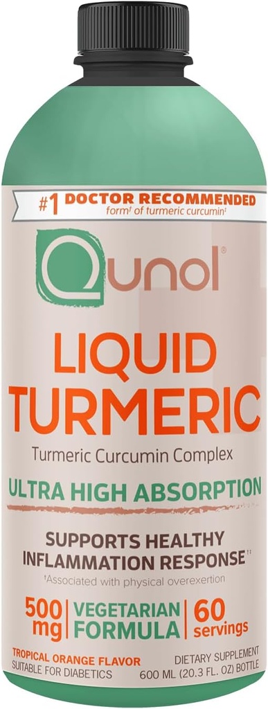 High Absorption Qunol Turmeric Liquid Supplement