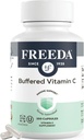 Buffered Vitamin C 500mg Capsules - High Potency Antioxidant Immune Support - Gentle on Stomach - Kosher & Calcium Ascorbate Formula - Vitamin C Supplement (250 Count)