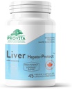 PROVITA Liver Hepato-Protect™ - Vegan Liver Detox Capsules for Regeneration & Protection - Non-GMO Formula with 45 Capsules