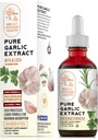 Bright Horizon Health Pure Garlic Extract with Allicin - 11X Stronger Immune Support - Vegan Friendly Liquid Formula - 1 fl.oz Bottle