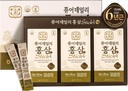 [Gangwoninsam] Korean Red Ginseng Extract Pure Daily Sticks - 6 Year Korean Red Ginseng, Individually Packaged, 30 Sticks, 0.35 fl. oz, Korean Food, 3 X 10-Count Box