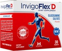 INVIGOFLEX® D - Premium Joint Supplement with 1500mg Glucosamine Sulfate Powder - Supports Knees, Hands, Back, and Hip - 30 Packets