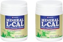 Umeken Mineral L-Cal: Calcium, Vitamin D3, Magnesium & Minerals in Fast-Absorbing Ball Format - 1,300 Balls, 130g - Pack of 2