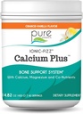 Pure Essence Labs Ionic Fizz Calcium Plus - Orange Vanilla Flavor - Essential Vitamins and Minerals for Strong Bones - 14.82 oz